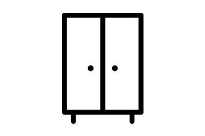 کمد تخت خواب دونفره رمانتیک
